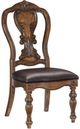 Homelegance® Bergen Dark Oak Dining Side Chair-0