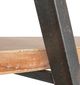 A & B Home Ramsden Tripod Black/Brown Book Shelf -3