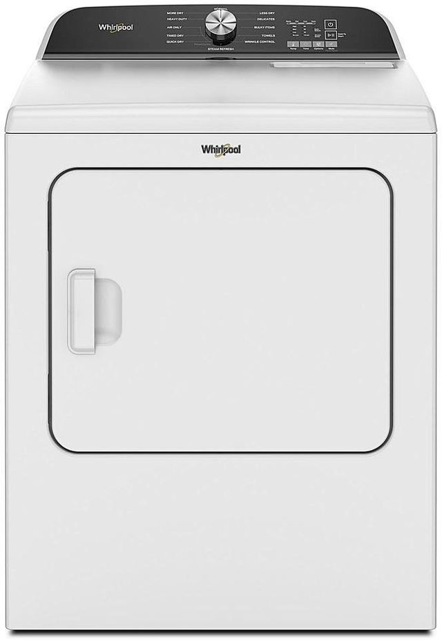 Whirlpool® White Top Load Washer & Gas Dryer Laundry Pair-2