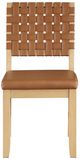 Steve Silver Co. Reid 2-Piece Camel/Sand Rope Dining Side Chair Set-2
