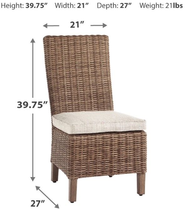 Signature Design by Ashley® Beachcroft 2-Piece Beige/Brown Chair Set-1