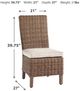Signature Design by Ashley® Beachcroft 2-Piece Beige/Brown Chair Set-1