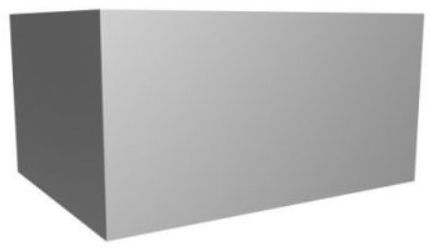 Hestan Bora Bora Turquoise 42" Duct Cover-0