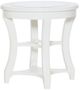 American Drew® Lynn Haven White Round End Table-KD-0