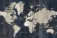Stylecraft Old World Map Blue Wall Art-2
