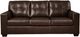 Signature Design by Ashley® Santorine Dark Brown Queen Sleeper Sofa-2