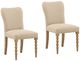 Dovetail Furniture Marcellina 2-Piece Beige/Natural Dining Chair Set-0