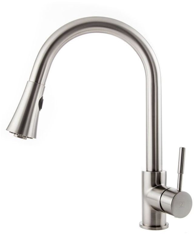 ZLINE Edison Brushed Nickel Pull Down Single Handle Kitchen Faucet-3