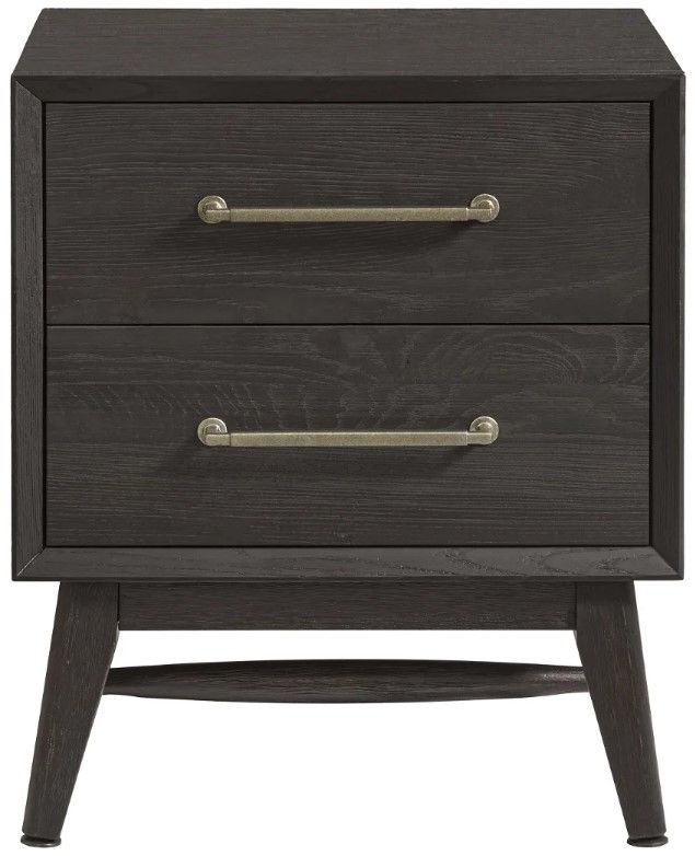 Intercon Bayside Black Nightstand -1