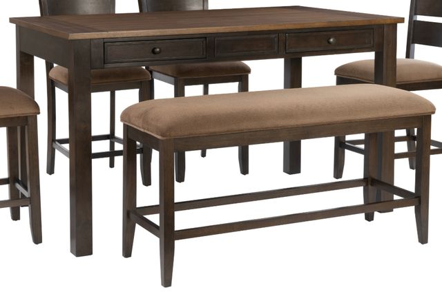 Powell® Manley 6-Piece Brown Counter Dining Set-1