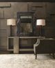 Bernhardt Linea Cerused Greige/Textured Graphite Console Table-1