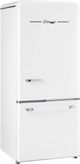 Unique® Appliances Classic Retro 30" 17.7 Cu. Ft. Marshmallow White Bottom Freezer Refrigerator-4