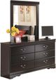 Signature Design by Ashley® Huey Vineyard 2-Piece Black Twin Sleigh Bed Set-2