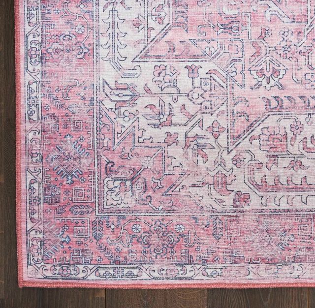 Nourison Home™ Nourison Washables NWB15 Pink 5'x7' Area Rug-1