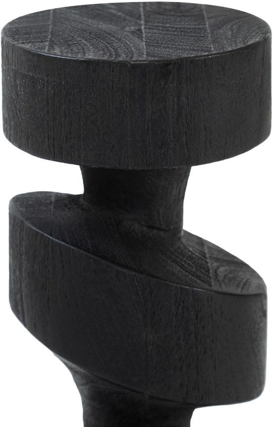 Renwil® Shah Sandblasted Black Statue-3