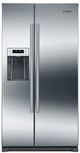 Bosch® 300 Series 20.2 Cu. Ft. Stainless Steel Counter Depth Side By Side Refrigerator-0