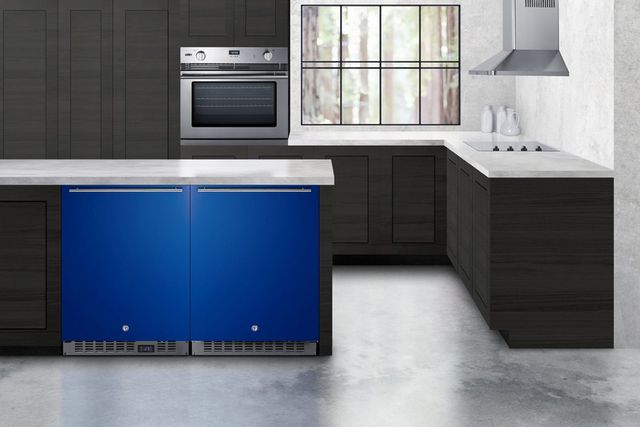 Summit® 4.8 Cu. Ft. Cobalt Blue Under The Counter Refrigerator -1