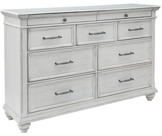 Benchcraft® Kanwyn Whitewash Dresser