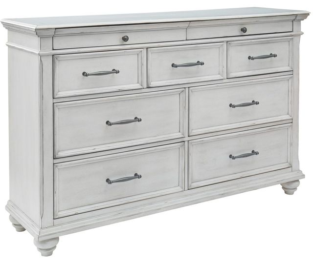 Benchcraft® Kanwyn Whitewash Dresser