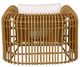 Century® Customizable Gio Natural Materials Outdoor Lounge Chair-2