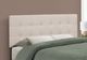 Monarch Specialties Inc. Beige Queen Headboard-1