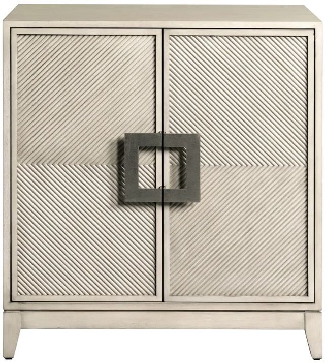 Hammary® Hidden Treasures Off-White Beaded Door Chest-2