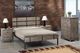 Titus Furniture Distressed 60" Queen Platform Bed-1