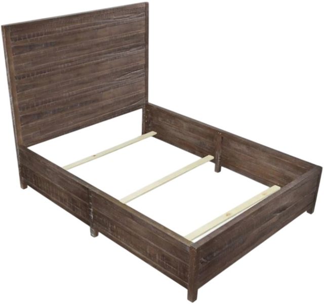 Modus Furniture Townsend Gunmetal California King Panel Bed-3