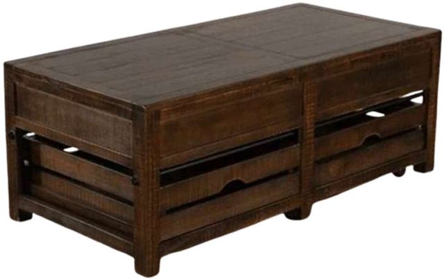 Sunny Designs™ Homestead Tobacco Leaf Coffee Table-3