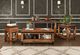 Horizon Home® Urban Rustic Brown Cocktail Table-3