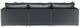 Jackson Furniture Remington 3-Piece Slate Small Spaced Sectional-4