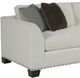 Fairfield® Customizable Urban Living Clipped Arm Sofa with Border Back and Wood Legs-1