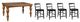 Signature Design by Ashley® Greddinton 5-Piece Black/Brown Counter Dining Table Set-0