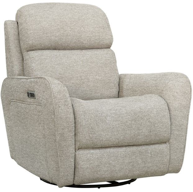 Parker House® Quest Muslin Swivel Recliner-0