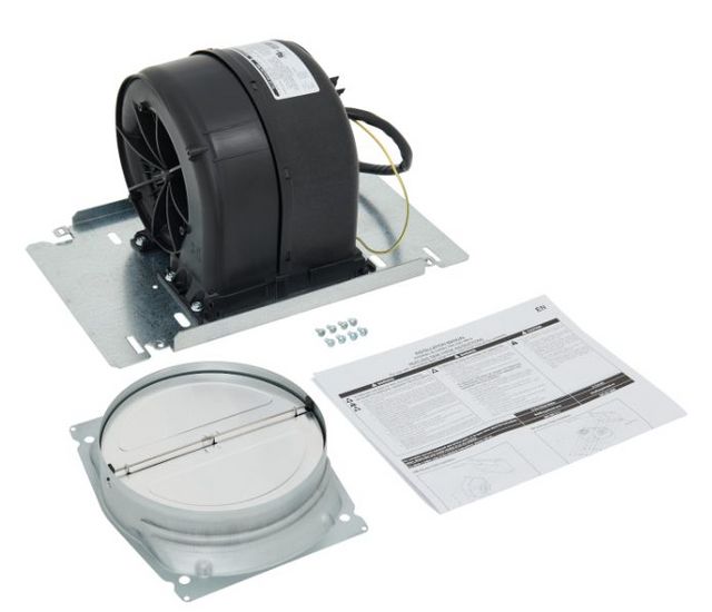 Best® 650 CFM Stainless Steel Internal Range Hood Blower