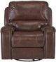 Corinthian Furniture Wheeler Tobacco Manual Swivel Glider Recliner-1