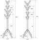 Coaster® Margaret Cappucino Coat Rack-2