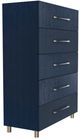 Modus Furniture Argento Burnished Brass/Navy Blue Chest-0