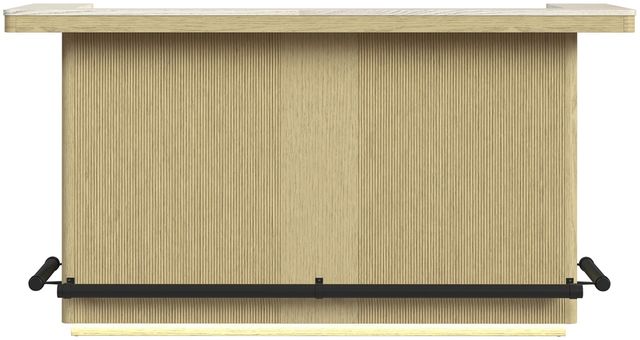 Elements International Cambrie Natural/Off-White Bar Table-4