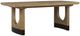 Magnussen Home® Tristan Swiss Coffee Brown Trestle Dining Table-0