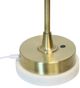Stylecraft 2-Piece Antique Brass Portable Rechargeable LED Lamp Set-2