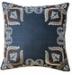 Furniture of America® Dina Navy Throw Pillow-0