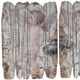 A & B Home 2-Piece Beige Wall Plaques Set-1
