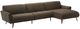 Natuzzi Editions Customizable Talento 3-Piece Sectional Sofa with Chaise-0
