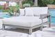 Signature Design by Ashley® Moonlight View Gray Aluminum/Fabric Outdoor Chaise Lounge-3