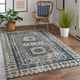 Feizy Nolan Blue/Gray 5' x 8' Rug-5