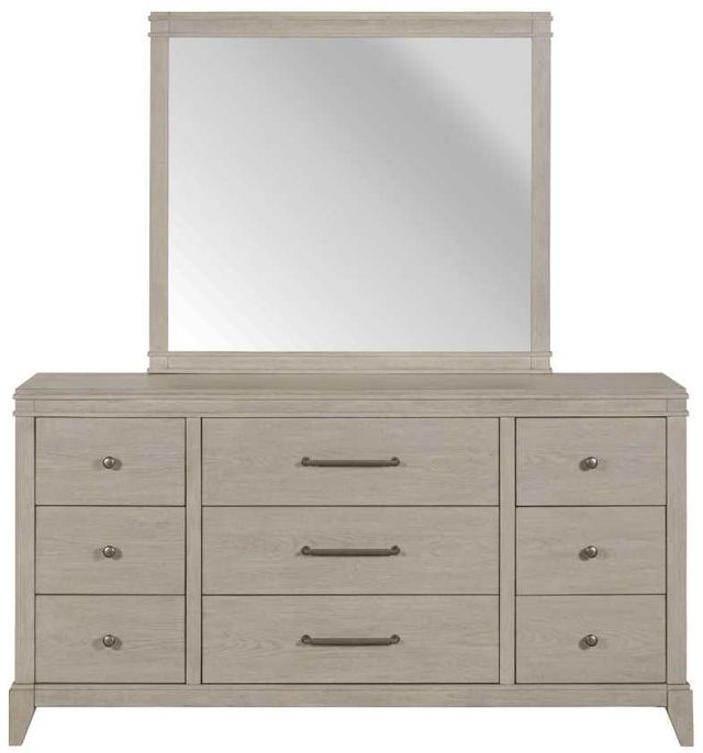 Liberty Furniture New Haven Sanctuary White Dresser and Mirror-2