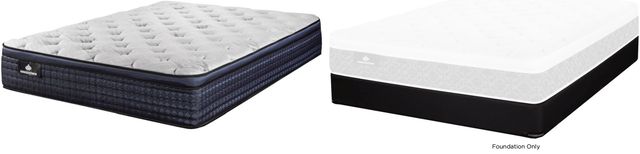 Kingsdown® Elmhaven Wrapped Coil Pillow Top Queen Mattress and Foundation Set-0