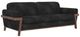 International Furniture Direct Loft Black Sofa-0