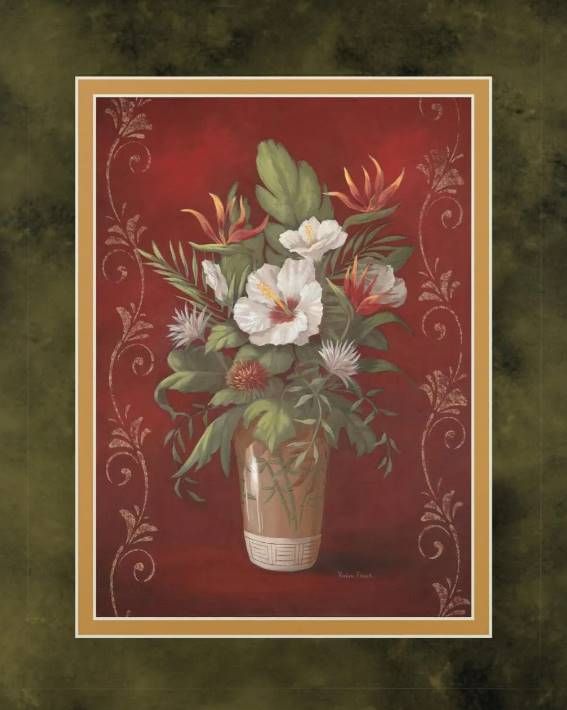 Classy Art Marlow's Bouquet II by Vivian Flasch Wall Art-1